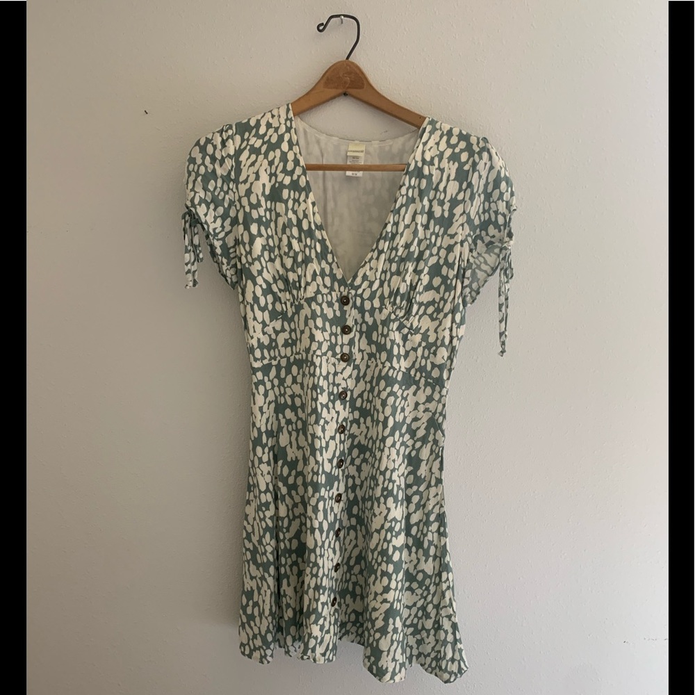 Sweet Spotted Swing Dress